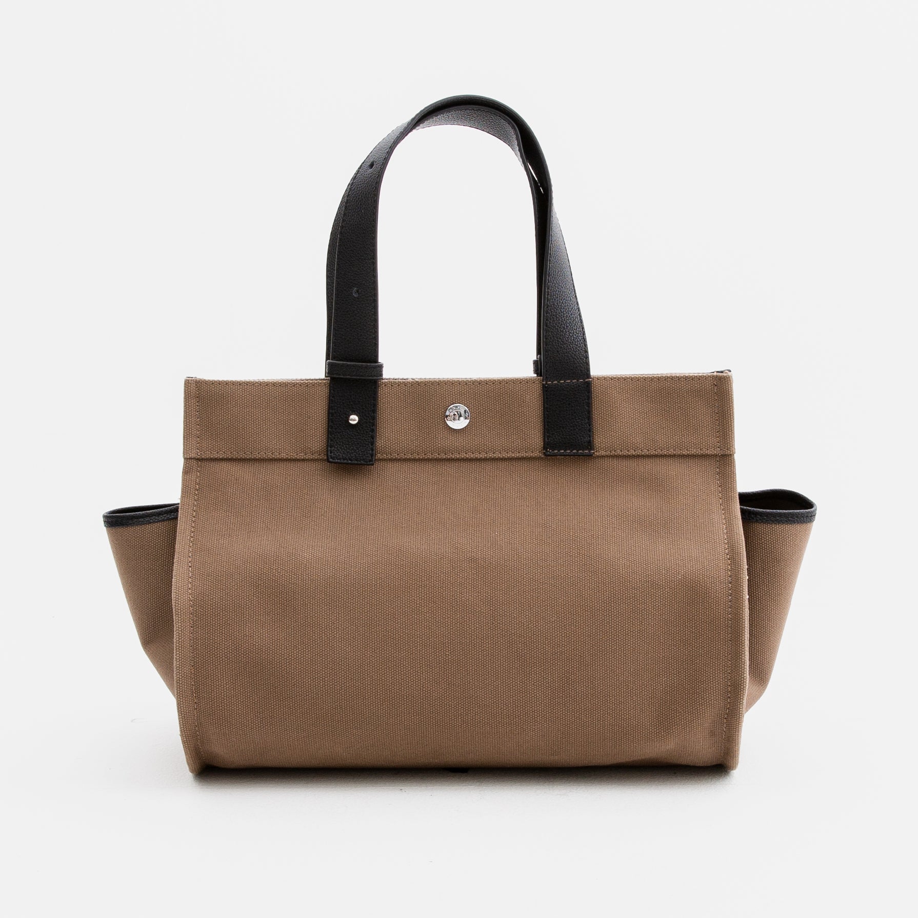 【H.V.F.N】スピック &スパン　LUNA Medium キャンバスバッグ LUNA CANVAS - MEDIUM- / BLACK – H.V.F.N