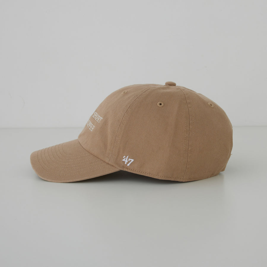 '47 LIFE IS TOO SHORT CAP / BEIGE