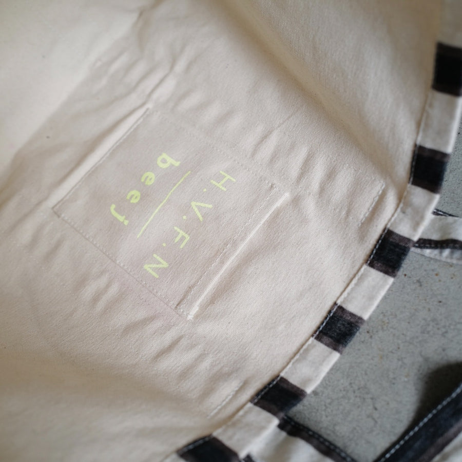 STRIPE TOTE BAG – H.V.F.N