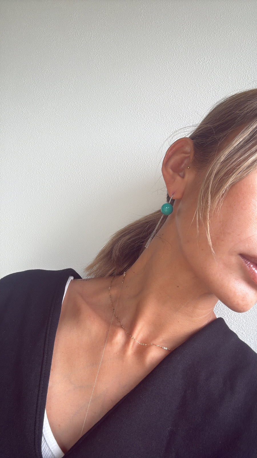 <11月末発送＞Sway Drop Earrings