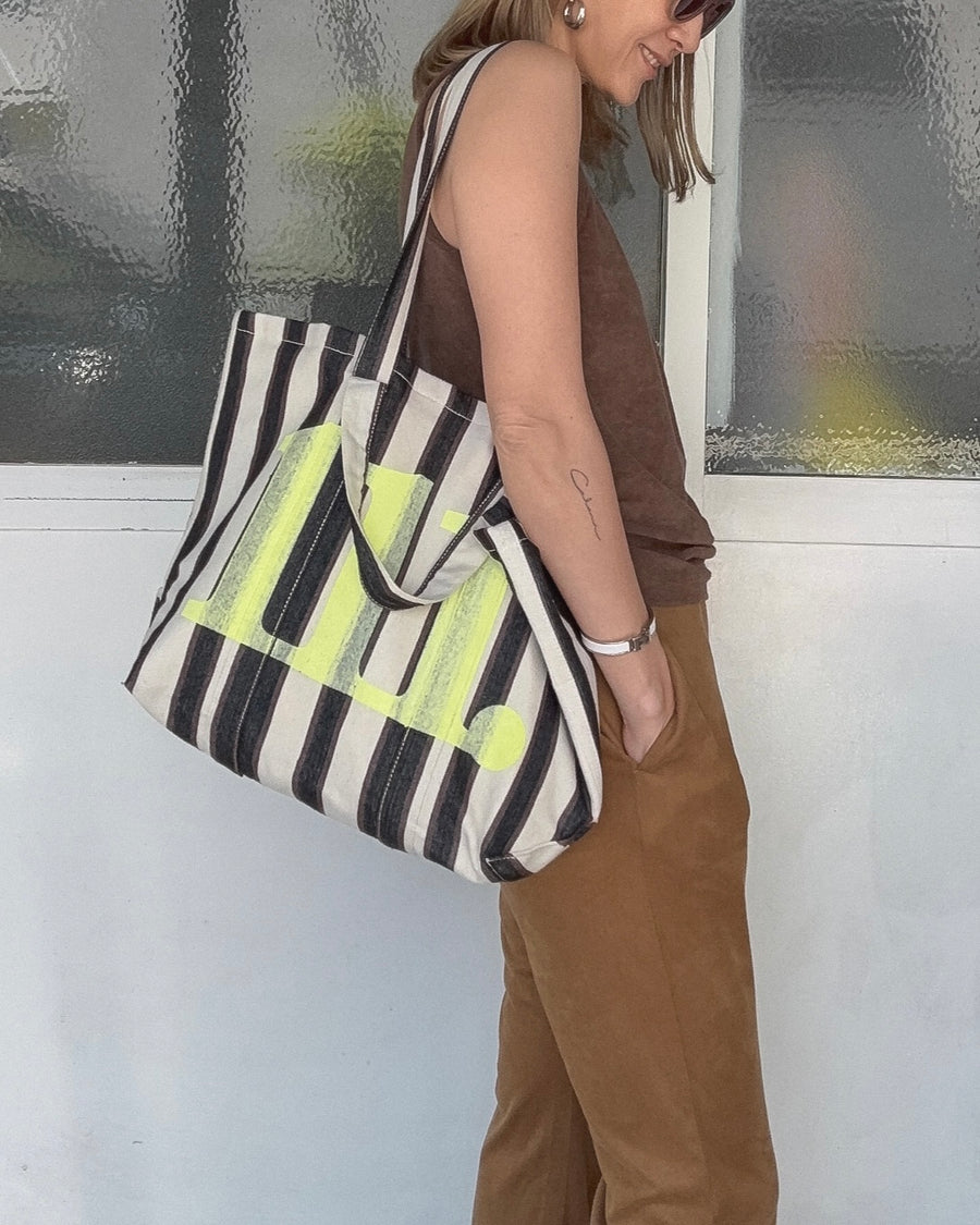 【完売色】※今月まで出品　hvfn バッグ STRIPE TOTE BAG – H.V.F.N