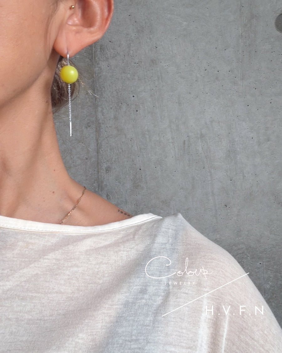 <11月末発送＞Sway Drop Earrings