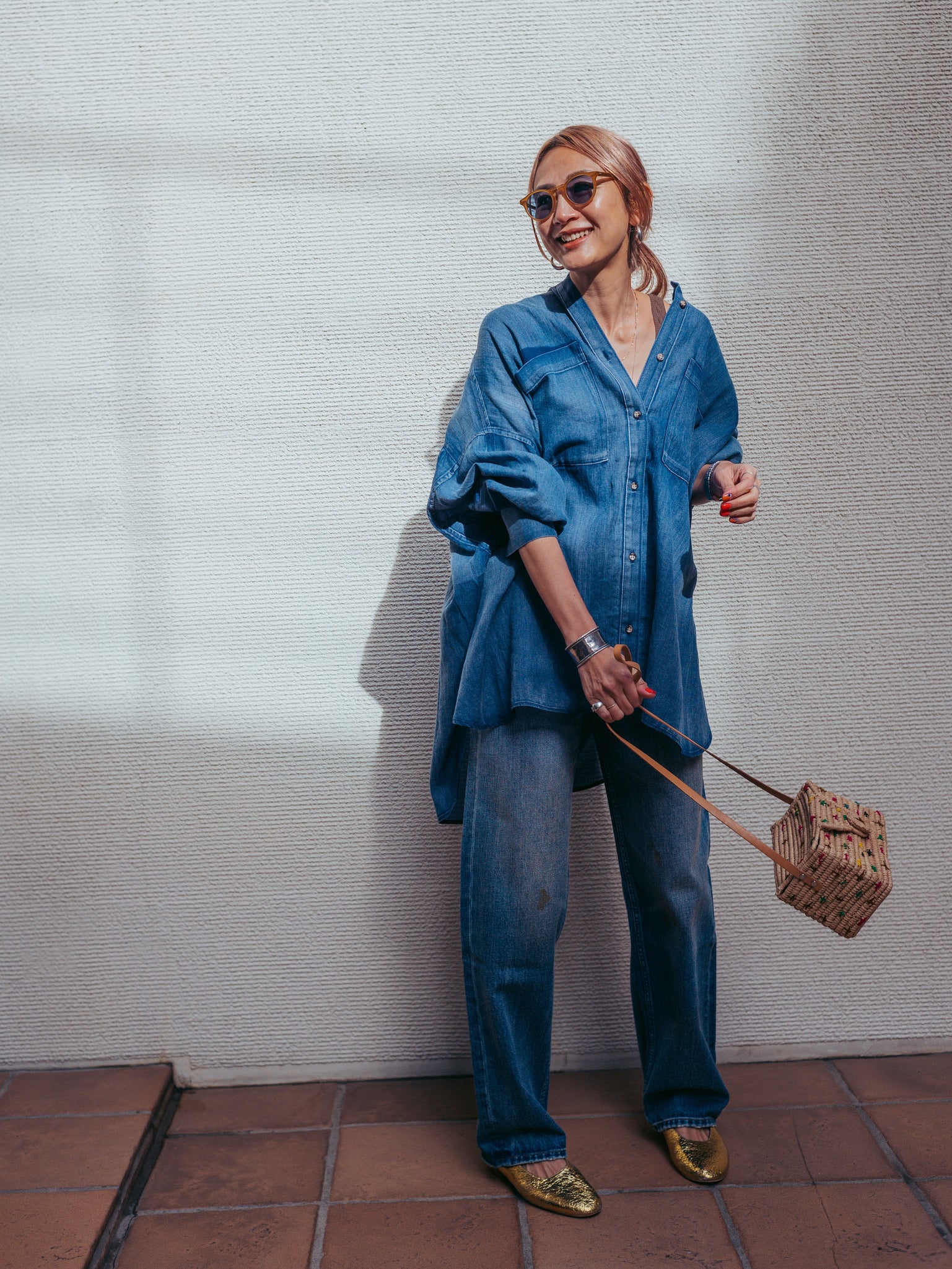 FLOW DENIM SHIRT – H.V.F.N